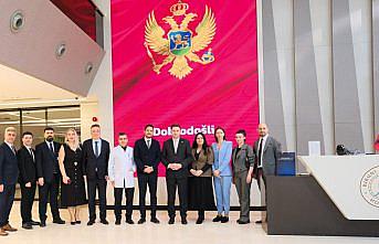 Karadağ Sağlık Bakanı Simun Biruni Üniversitesi Tıp Fakültesi Hastanesini ziyaret etti