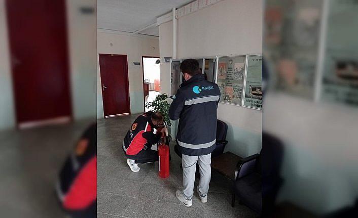 Kastamonu'da 2025 yılında 81 kamu binası yangın risklerine karşı denetlendi
