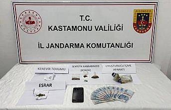 Kastamonu'da düzenlenen uyuşturucu operasyonunda 9 şüpheli yakalandı