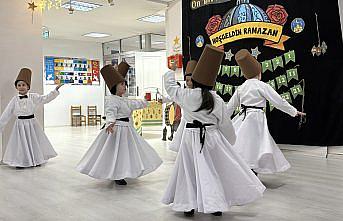Kastamonu'da okul koridorları ramazan için süslendi