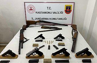 Kastamonu'da silah kaçakçılığı operasyonunda 7 kişi yakalandı