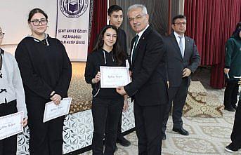 Merzifon'da “Korkma Gençliğin Ruhu Burada“ Liseler Arası Bilgi Yarışması yapıldı