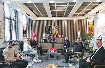 Niksar Kaymakamı Perçi'ye ziyaret