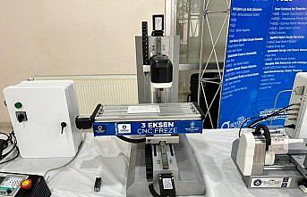 Ordu'da lise öğrencileri CNC makineleri üretti