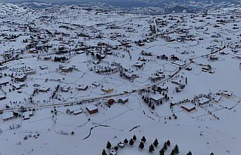 Ordu'da Perşembe Yaylası'nda kar festivali yapıldı