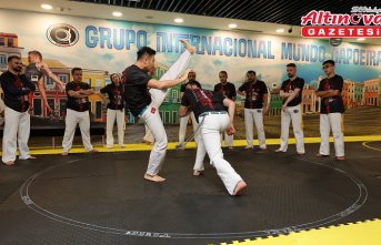 Samsun'da capoeira atölyesi düzenlendi