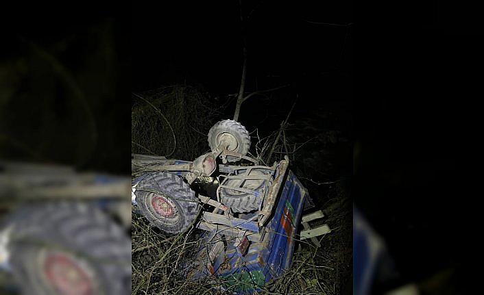 Samsun'da tarım aracının devrilmesi sonucu bir kişi öldü