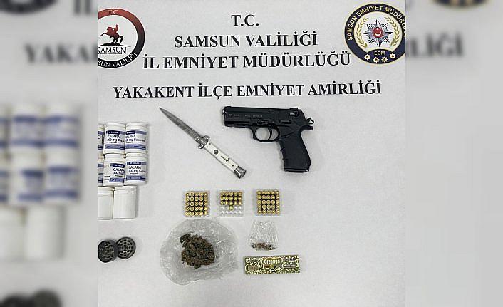 Samsun'da uyuşturucu operasyonunda 2 zanlı yakalandı