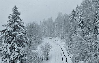 Sinop ve Samsun'da kar etkili oluyor