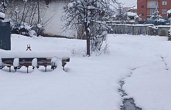 Tokat’ın ilçelerinde kar yağışı etkili oluyor