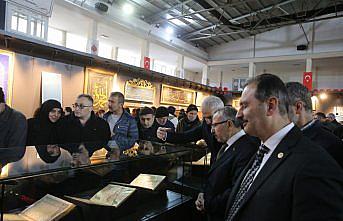 Tokat'ta açılan “Kutsal Emanetler ve Vakıf Eserleri Sergisi“ ilgi görüyor