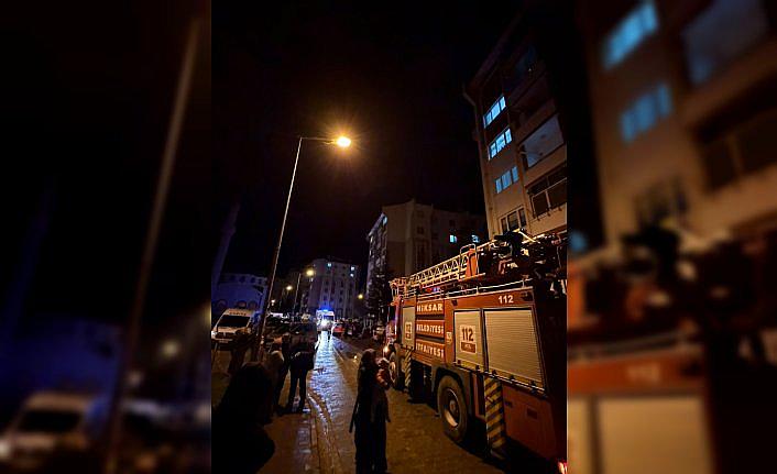 Tokat'ta yangın çıkan evde hasar oluştu