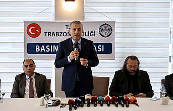 Trabzon Valisi Şahin gazetecilerle buluştu