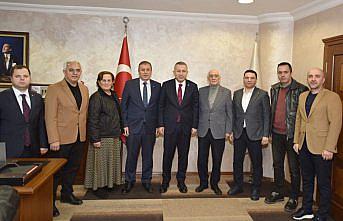 Trabzon Valisi Tahir Şahin TTSO'yu ziyaret etti