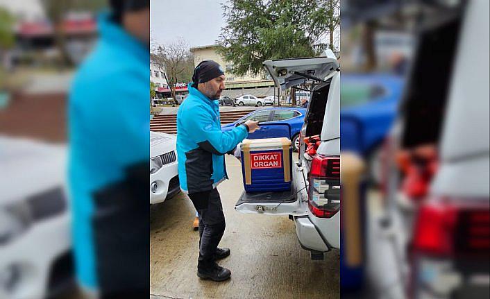 Trabzon'da beyin ölümü gerçekleşen kişinin organları 3 hastaya umut oldu