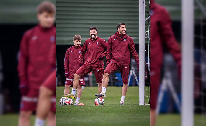 Trabzonspor, Fenerbahçe maçının hazırlıklarına devam etti