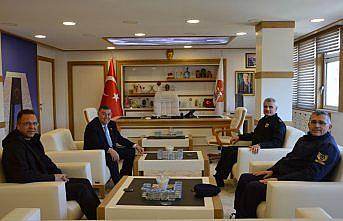 Tuğgeneral Bakçepınar'dan Havza Belediyesine ziyaret