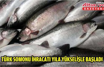 Türk somonu ihracatı yıla yükselişle başladı