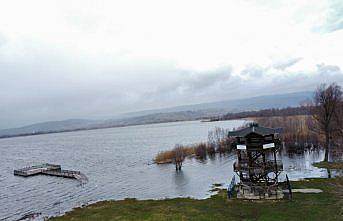 Yeniçağa Gölü'nde ve Gölköy Barajı'nda su seviyesi eriyen kar ve yağmurla yükseldi