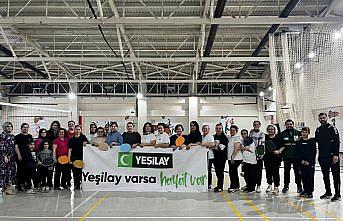 Yeşilay Pickleball İşitme Engelliler Şampiyonası Atakum'da gerçekleştirildi