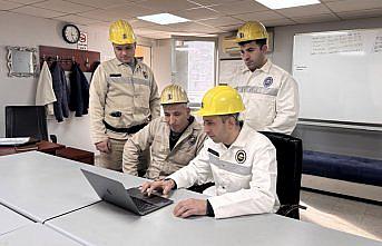 Zonguldak'ta maden işçileri, AA'nın “Yılın Kareleri“ oylamasına katıldı