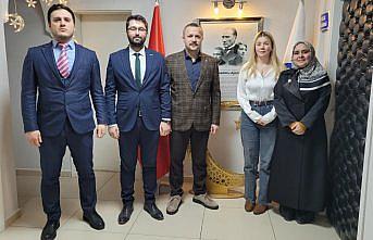 AA Samsun Bölge Müdürlüğüne Yeşilay'dan ziyaret