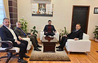 Amasya Dernekler Federasyonu Başkanı Sayar'dan Kaymakam Arslan'a ziyaret