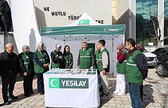 Artvin'de Yeşilay gönüllüleri vatandaşları bilgilendirdi