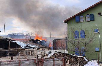Bolu'da çıkan yangında 1 ev kullanılamaz hale geldi