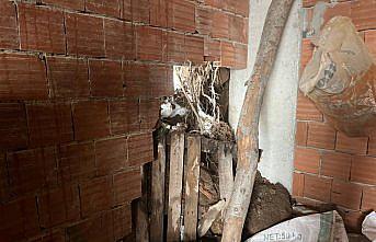 Çatalpınar'da ağılın çökmesi sonucu 4 küçükbaş hayvan telef oldu