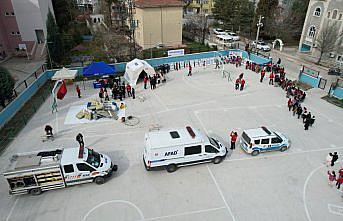 Çorum'da bin öğrencinin katılımıyla afet farkındalık eğitimi düzenlendi