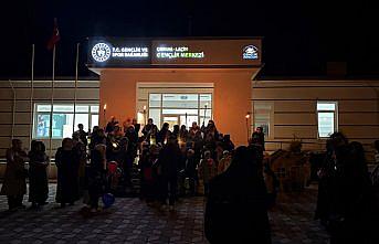 Çorum'da çocuklar teravih namazına “fener alayı“ ile gitti