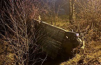 Düzce’de iki otomobilin çarpıştığı kazada 6 kişi yaralandı