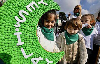 Düzce'de Yeşilay Haftası dolayısıyla yürüyüş düzenlendi