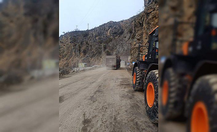 Gümüşhane-Giresun kara yolu ulaşıma açıldı