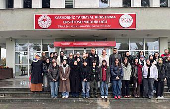Karadeniz Tarımsal Araştırma Enstitüsü öğrencileri tarım ve bilimle buluşturuyor