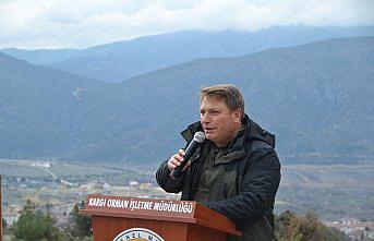 Kargı'da 250 fidan toprakla buluştu