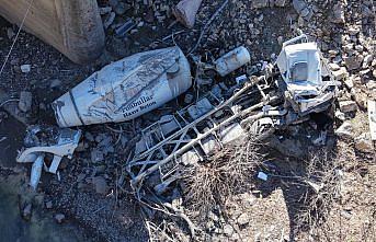 Kastamonu'da köprüden düşen beton mikserinin sürücüsü ağır yaralandı