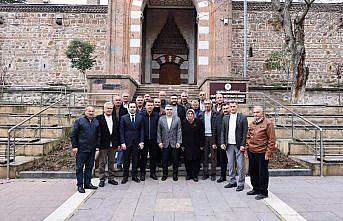 Merzifon Kaymakamı Karaaslan, muhtarlar ve esnafla bir araya geldi