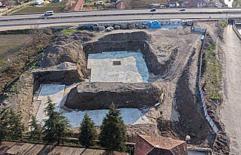 Niksar İlçe Jandarma Komutanlığı yeni hizmet binasının inşaatı sürüyor