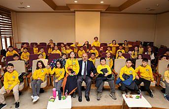 Öğrencilerden Taşköprü Belediye Başkanına ziyaret
