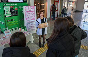 OMÜ'de kadın kanserlerine yönelik farkındalık etkinliği düzenlendi