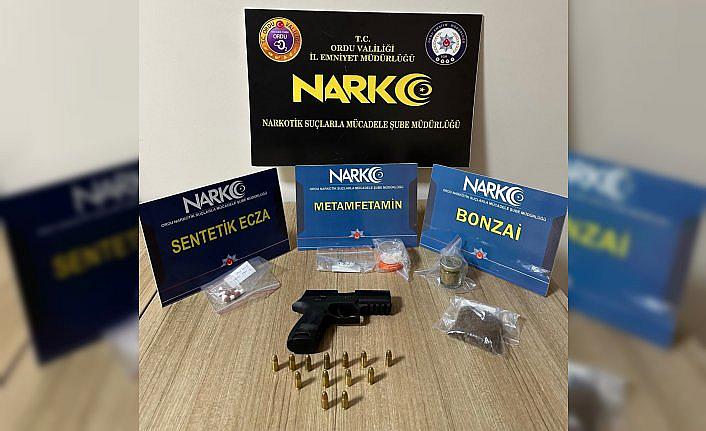 Ordu'da uyuşturucu operasyonunda 2 zanlı tutuklandı