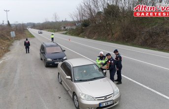 Salıpazarı'nda trafik uygulaması yapıldı