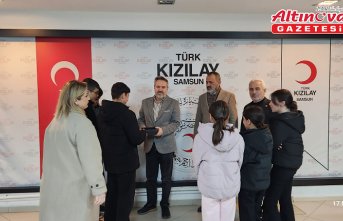 Samsun'da devlet korumasındaki çocuklardan Gazze'ye bağış