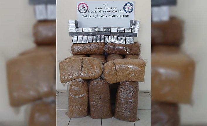 Bafra'da kaçakçılık operasyonunda 1 zanlı gözaltına alındı