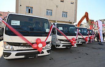 TEMSA Batman Belediyesine 10 yeni araç teslim etti