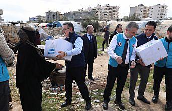 Trabzon Valisi Şahin ile Büyükşehir Belediye Başkanı Genç, Halep'te ziyaretlerde bulundu