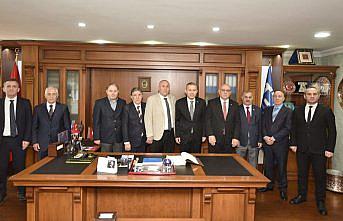 Trabzon Valisi Şahin'den TESOB'a ziyaret