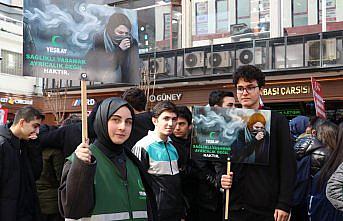 Trabzon'da Yeşilay Haftası dolayısıyla yürüyüş düzenlendi